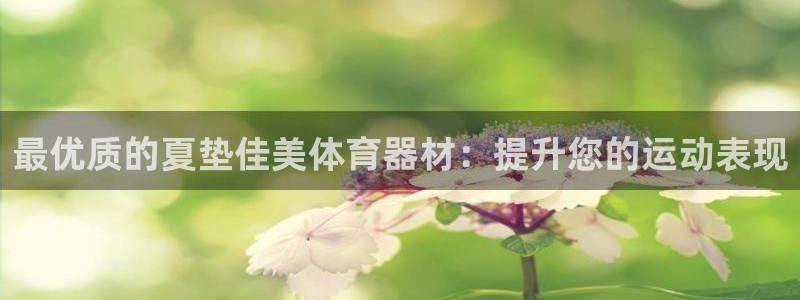 耀世盛启什么意思：最优质的夏垫佳美体育器材：提升您的