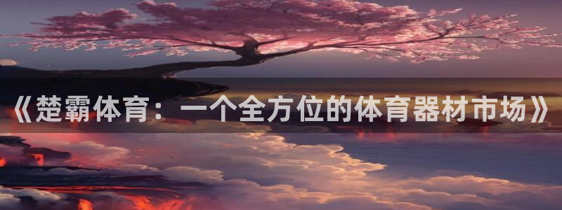 耀世平台客服24小时在线咨询：《楚霸体育：一个全方位的体育器